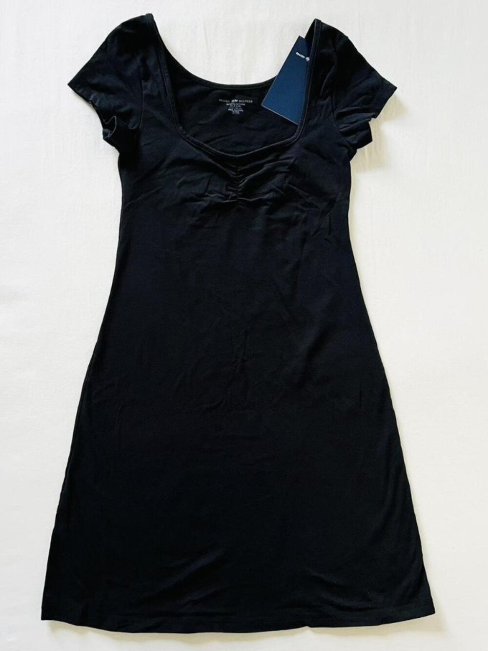 BNWT Brandy Melville-John Galt Black Mabel Dress 33 x 13 Pins-Stickers